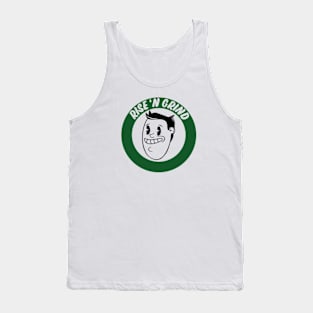 rise and grind motivational Tank Top